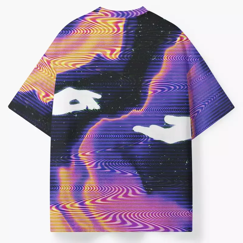 Soulisfree Trippy Space Meditation ECO‑PERF Graphic Tee