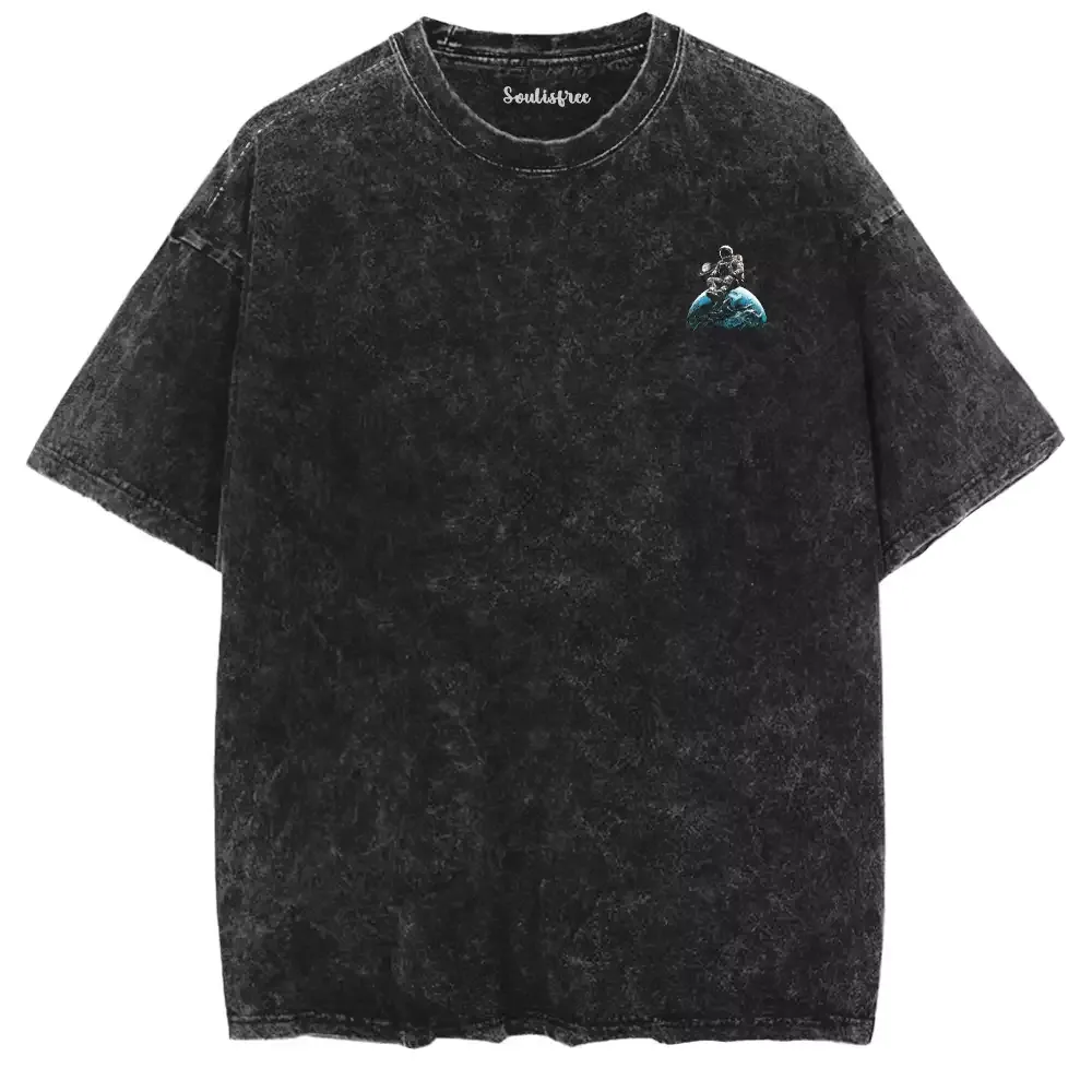 YOUR NAME Washed Space T-shirt