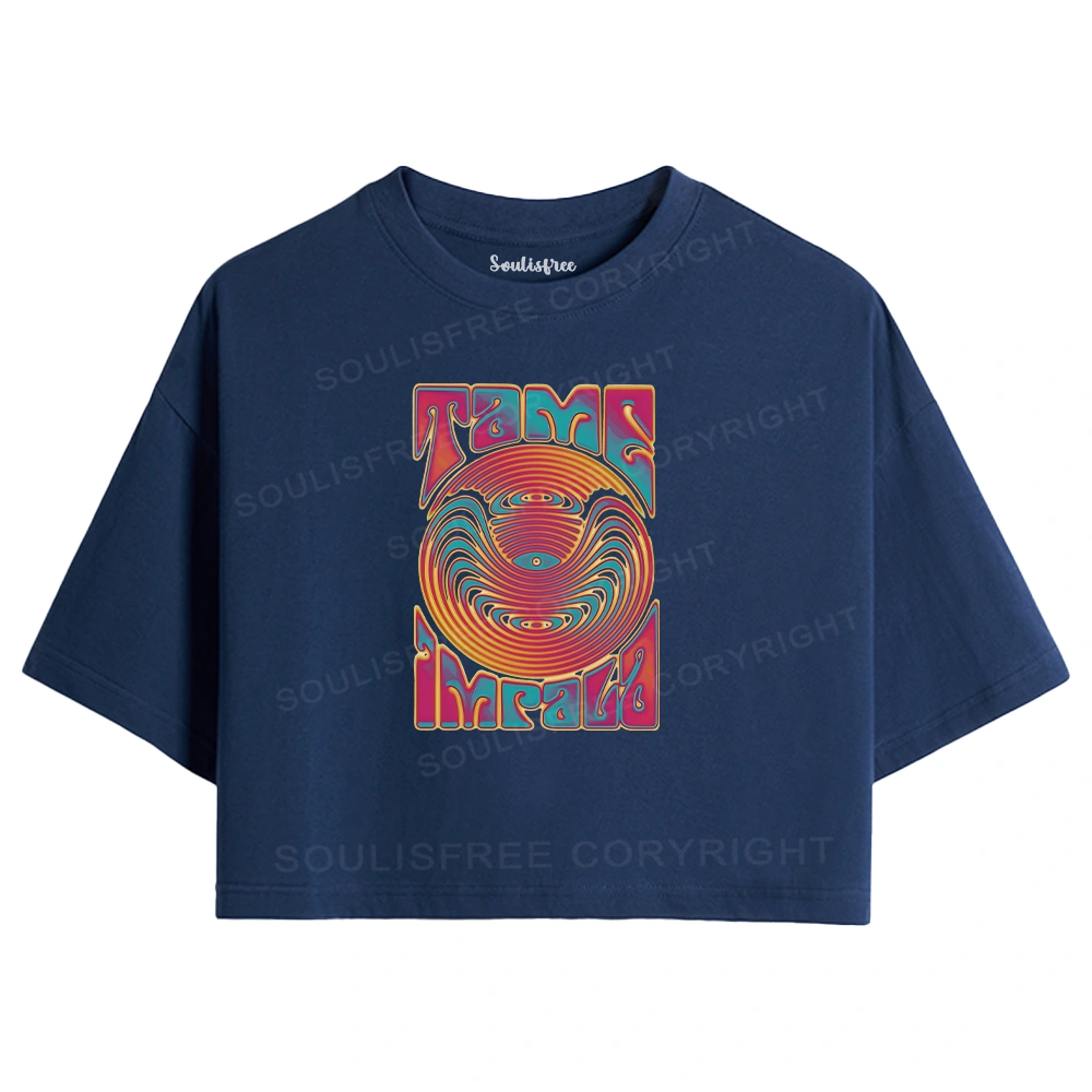 Psychedelic Moment Crop Top
