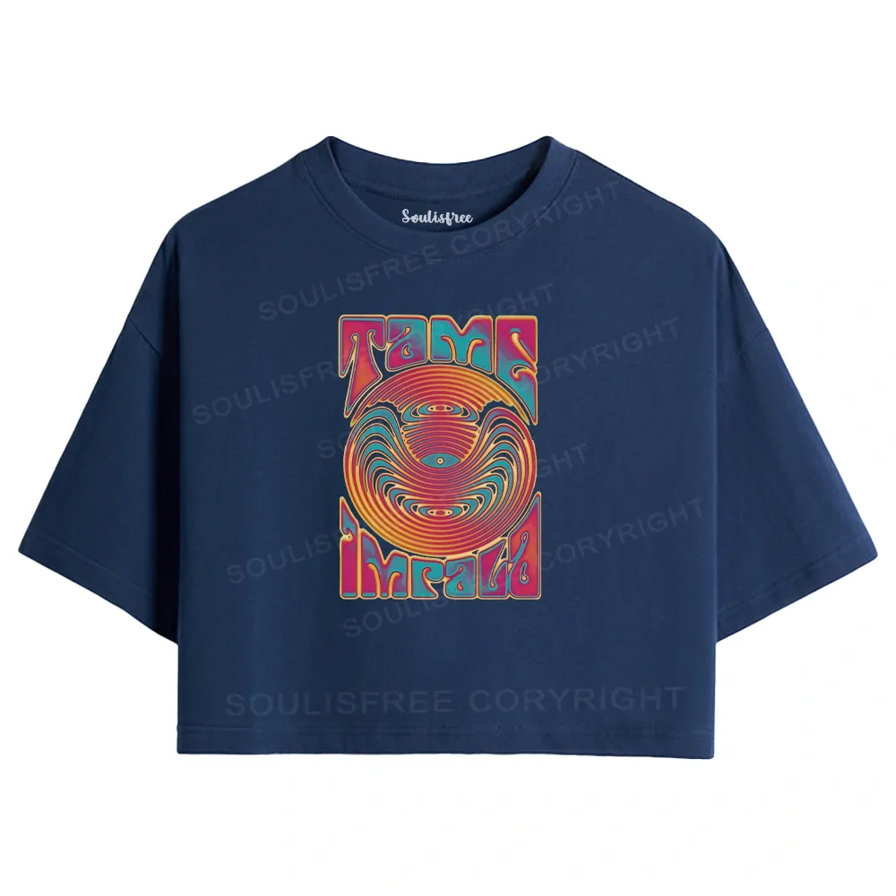 Psychedelic Moment Crop Top
