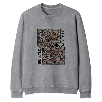 Behind the Eyes Fit Washed Sweatshirt