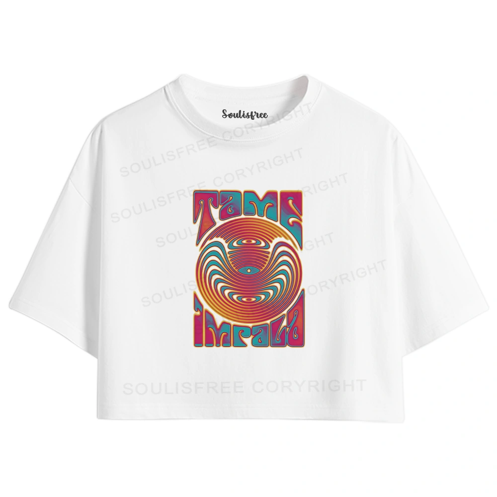 Psychedelic Moment Crop Top