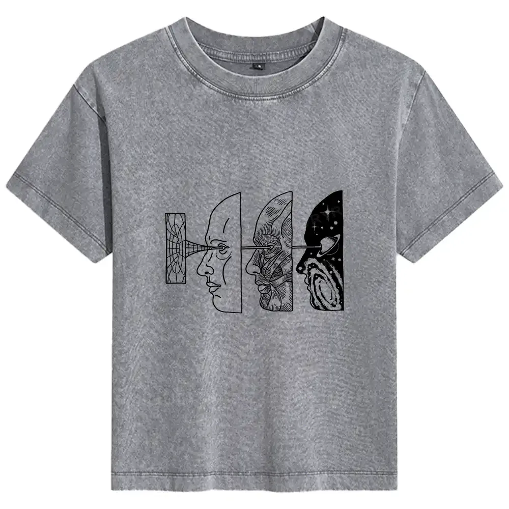 Reality Is Manipulated By Thought Basic Washed T-shirt