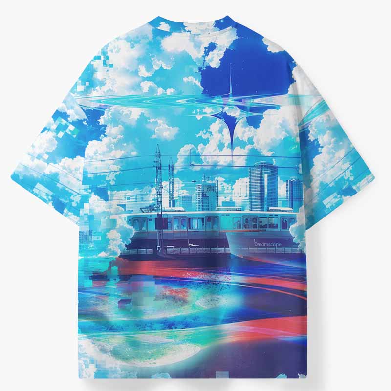 Soulisfree NEXT STOP: DREAMS ECO‑PERF Graphic Tee