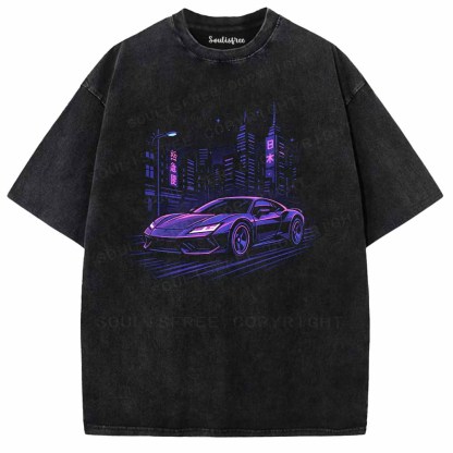 Soulisfree NEON RUSH Washed Tee