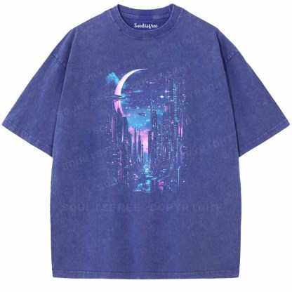 Soulisfree MOONLIT NEON Washed Tee