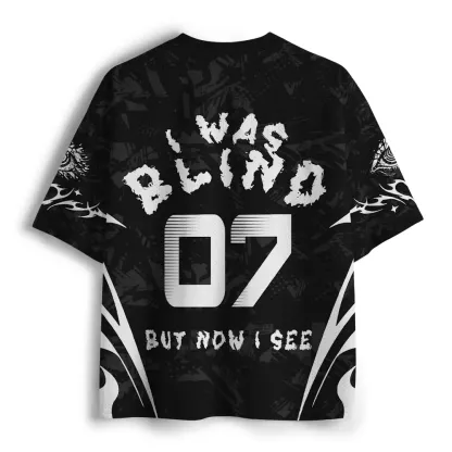 Soulisfree I Was Blind, But Now I See Mesh Jersey