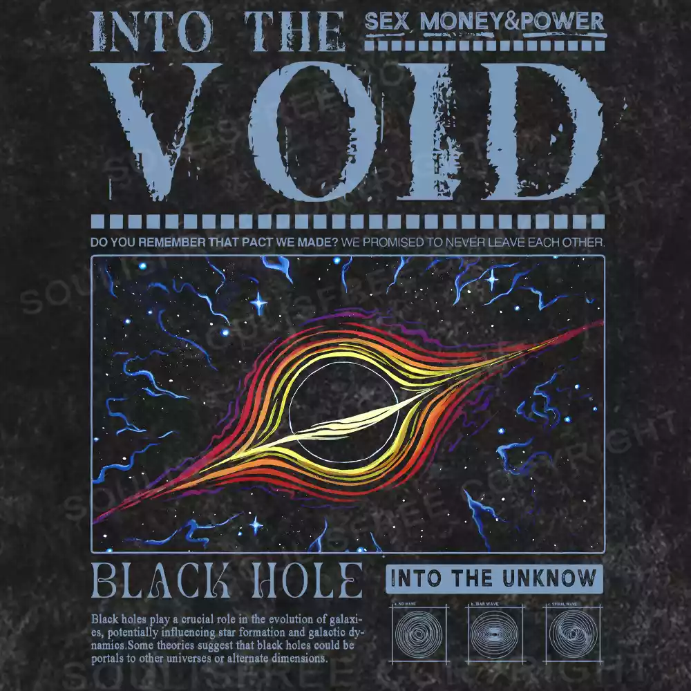 Into The Void Washed Space T-shirt