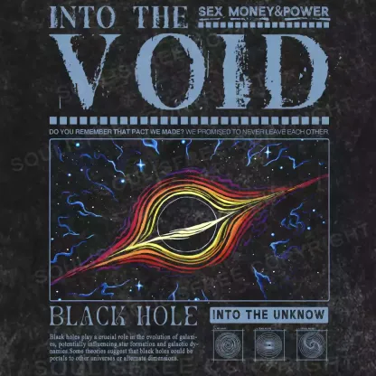 Into The Void Washed Space T-shirt