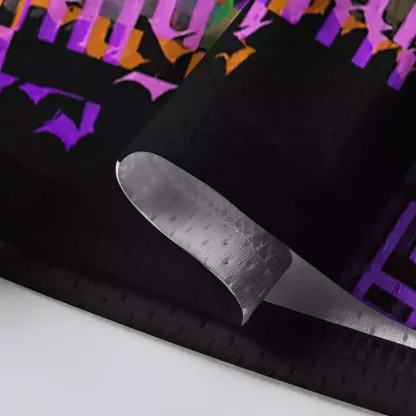 Iridescent Occult Skeleton Mesh Jersey