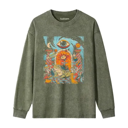 Equilibrium Washed Long Sleeve Shirt