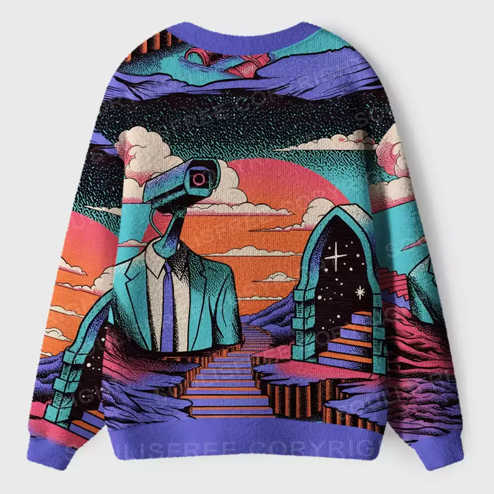 The Watcher in the Twilight Ugly Cardigan Sweaters