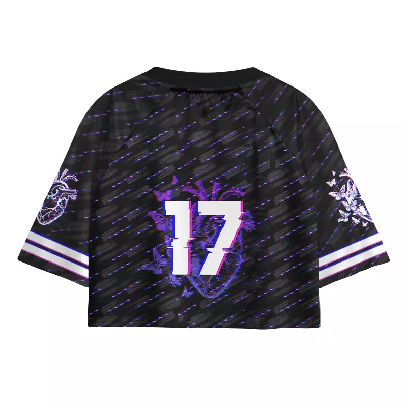 Soulisfree Broken Signal Soul Cropped Jersey