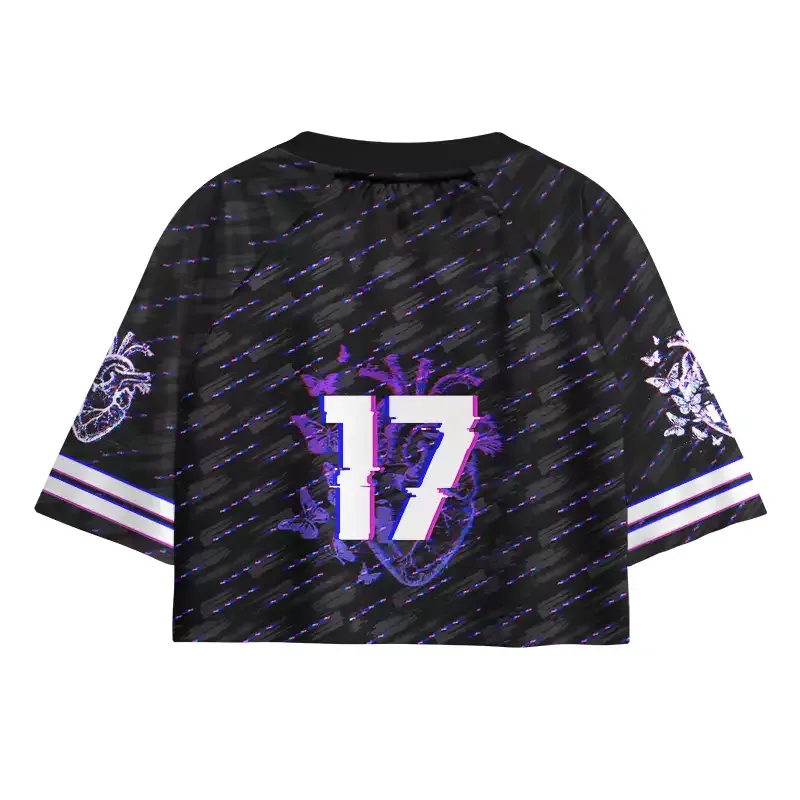 Soulisfree Broken Signal Soul Cropped Jersey