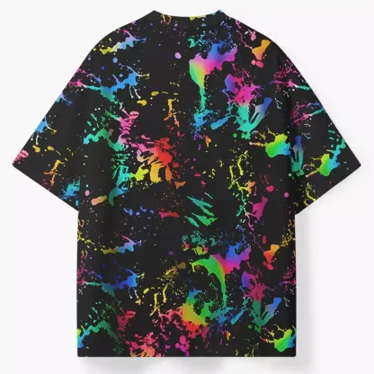 Soulisfree Neon Ink Splash ECO‑PERF Graphic Tee