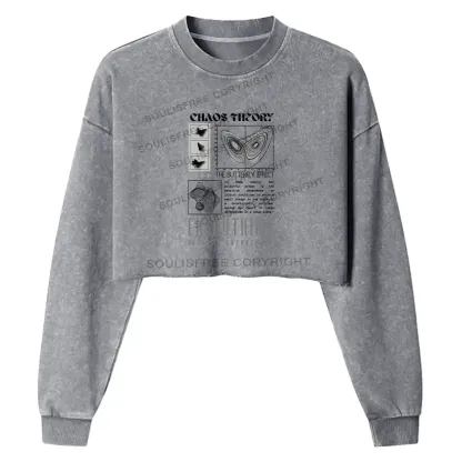 Chao's Beauty Washed Cropped Sweatshirt