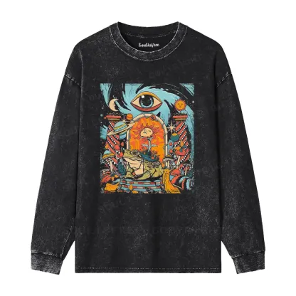 Equilibrium Washed Long Sleeve Shirt