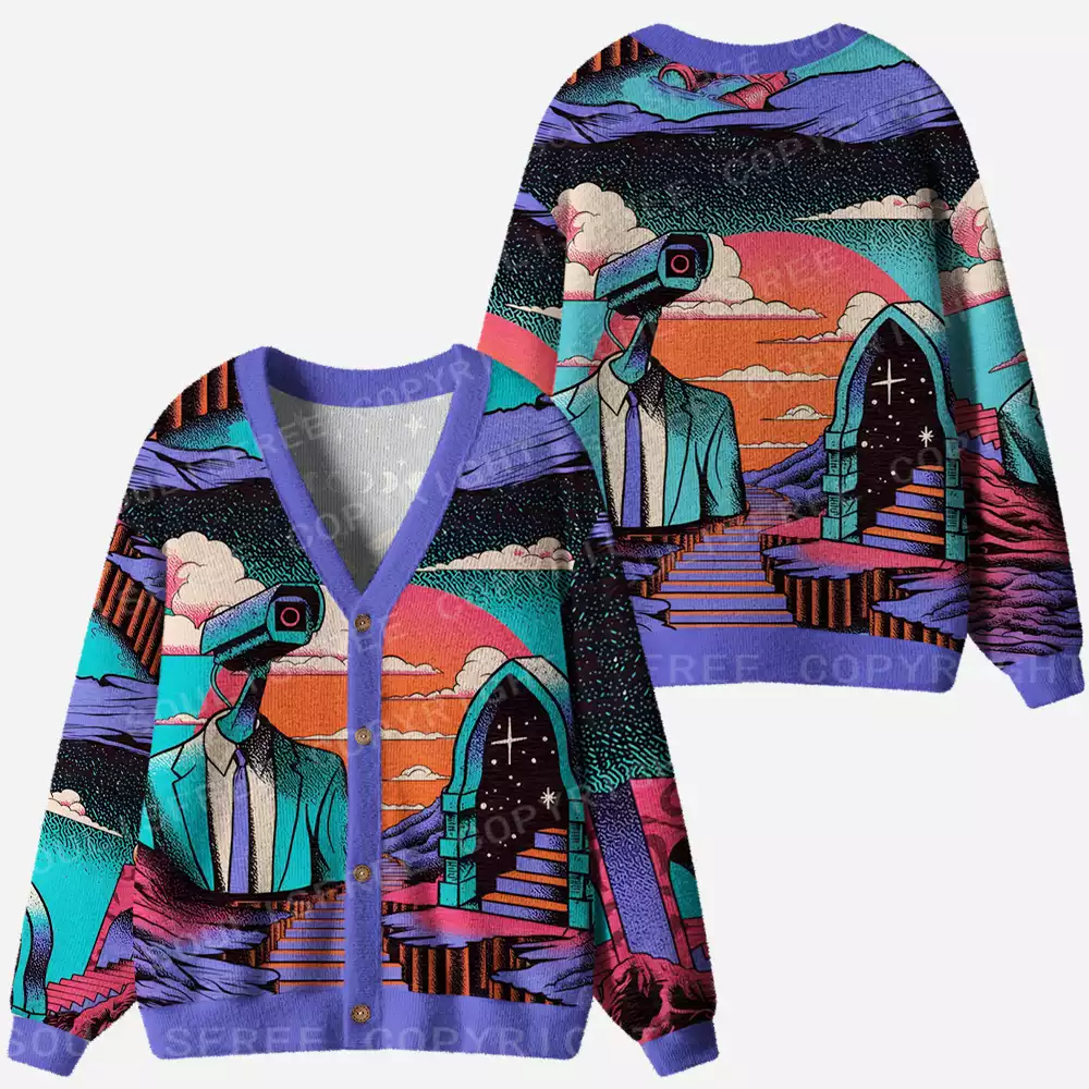 The Watcher in the Twilight Ugly Cardigan Sweaters
