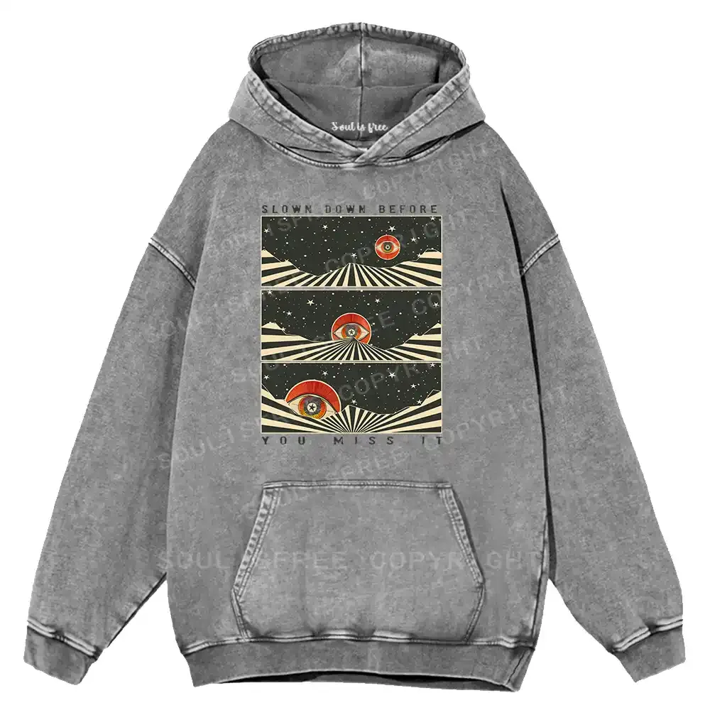 Moments in Stillness Washed Hoodie