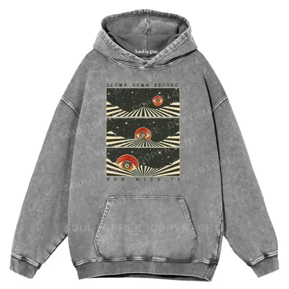 Moments in Stillness Washed Hoodie