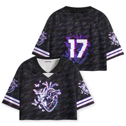 Soulisfree Broken Signal Soul Cropped Jersey