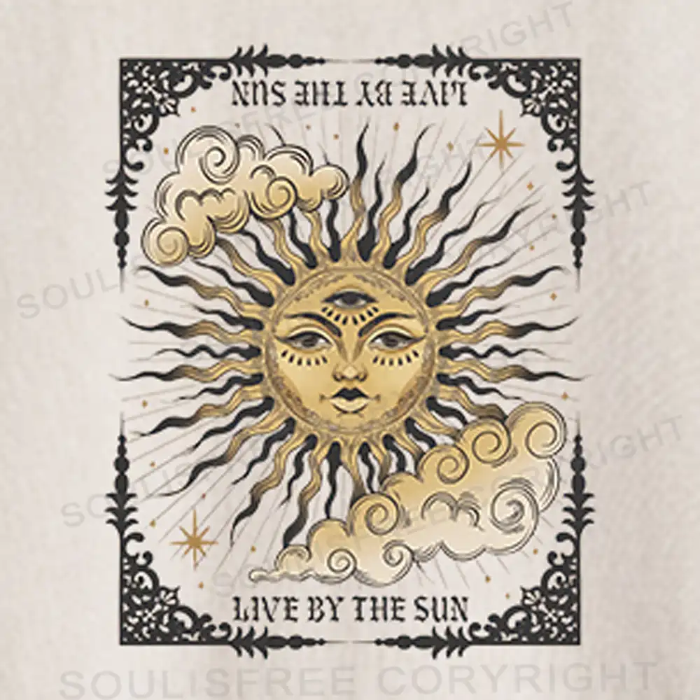 Living By The Sun Washed Crop T-shirt