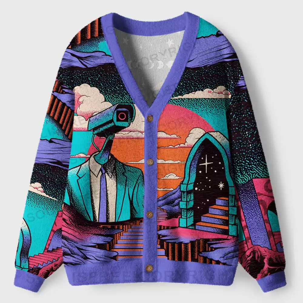 The Watcher in the Twilight Ugly Cardigan Sweaters