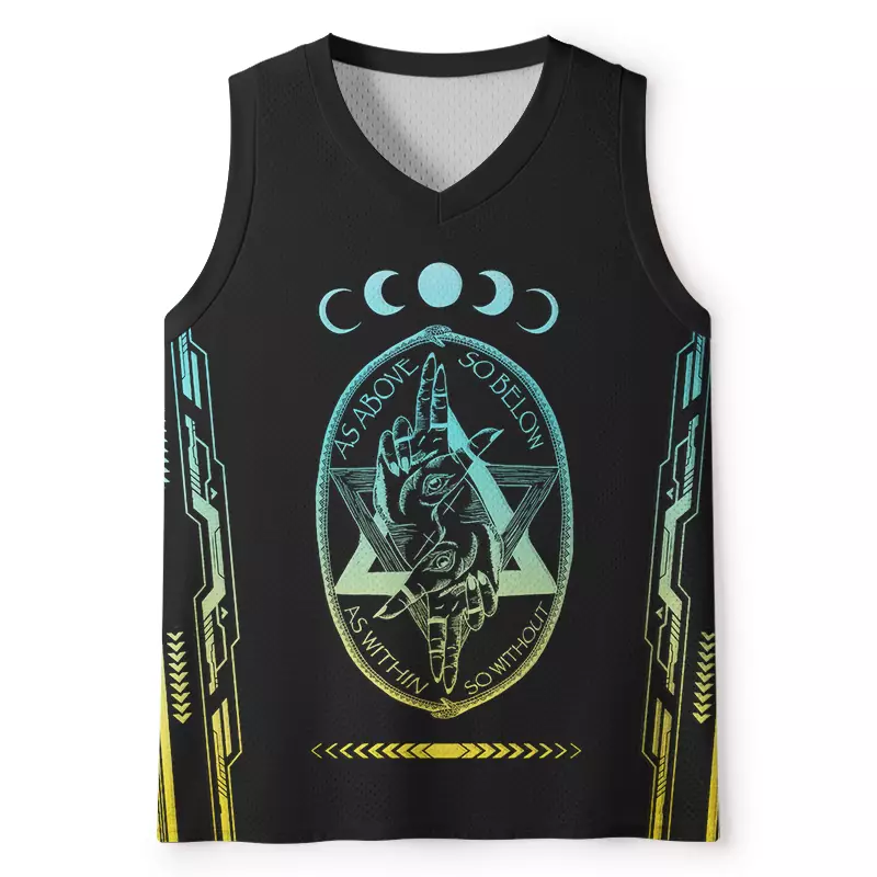 Soulisfree As Above So Below Mesh Tank