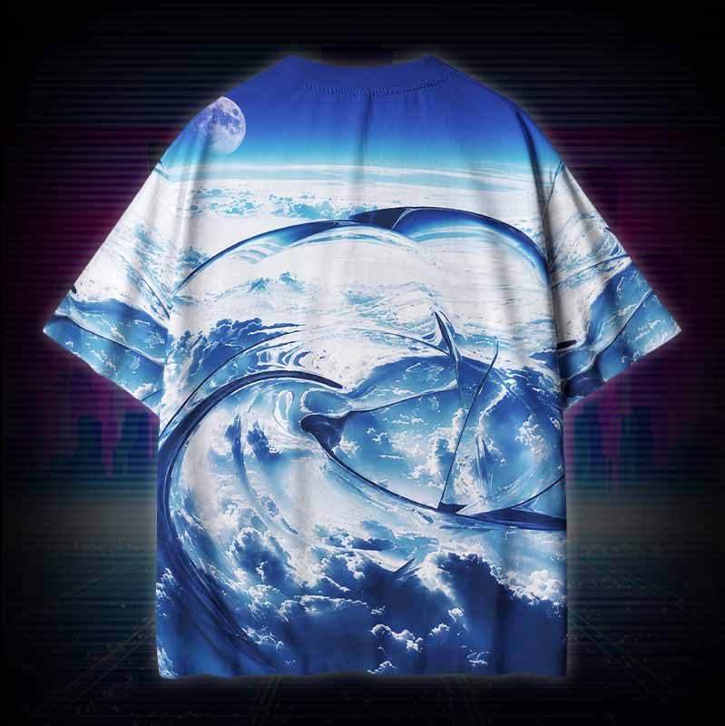 Soulisfree  BETWEEN SKY & SEA Cotton Tee