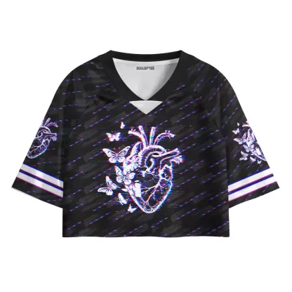 Soulisfree Broken Signal Soul Cropped Jersey