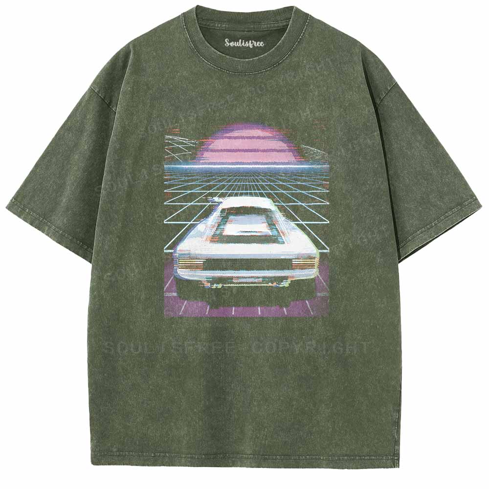 Soulisfree GLITCH RIDE Washed Tee
