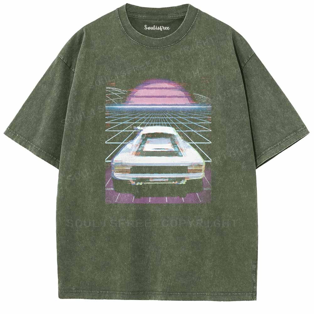 Soulisfree GLITCH RIDE Washed Tee