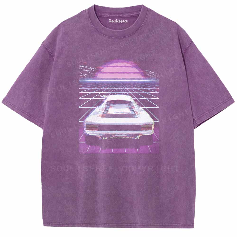 Soulisfree GLITCH RIDE Washed Tee