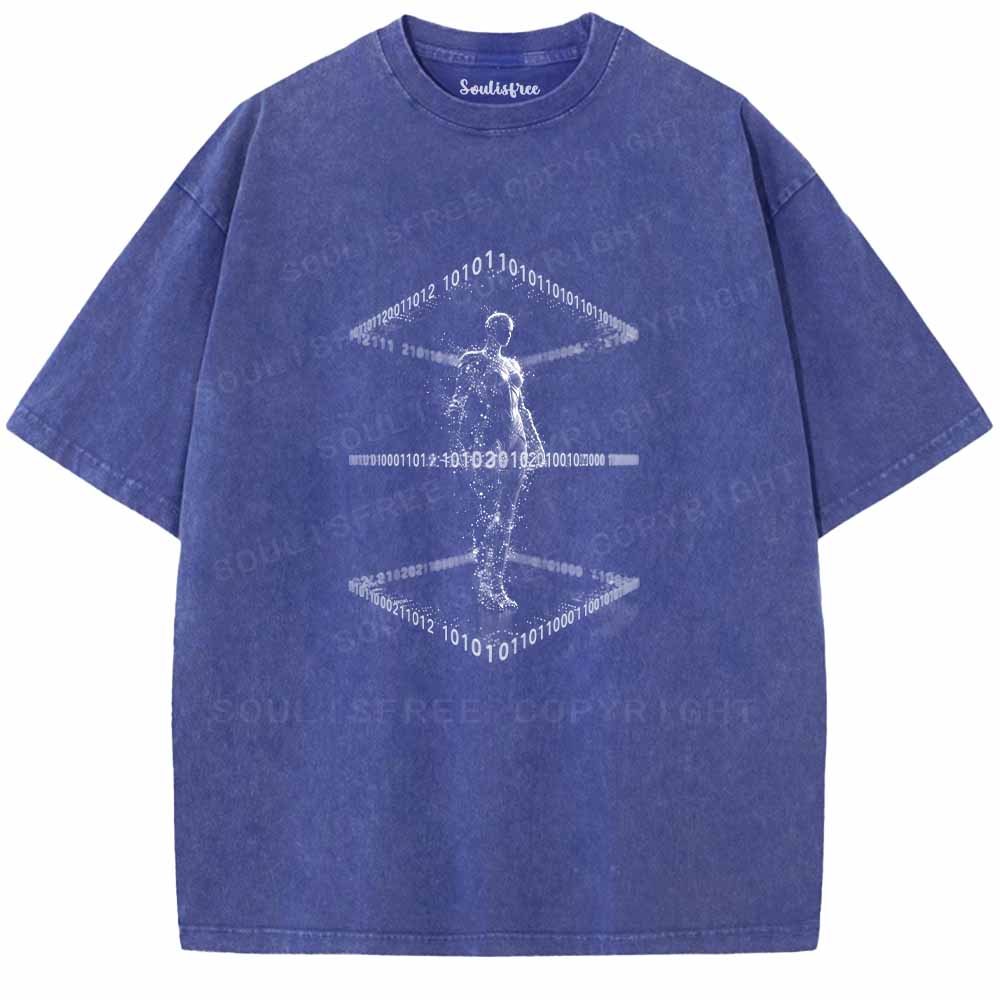Soulisfree DIGITAL SOUL Washed Tee