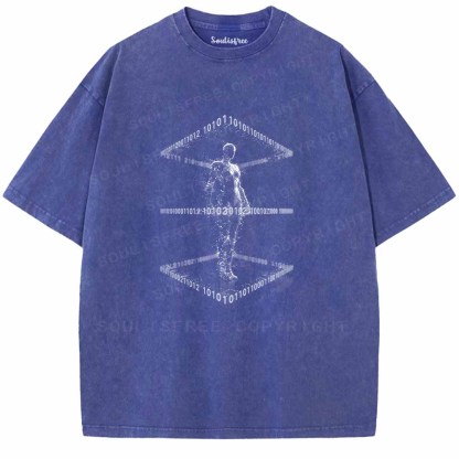 Soulisfree DIGITAL SOUL Washed Tee