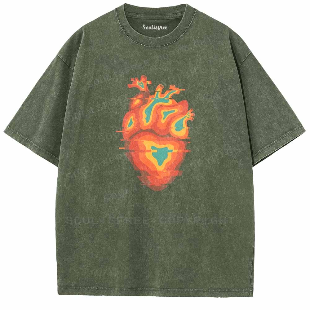 Soulisfree  The Crystallization of the Soul Washed Tee
