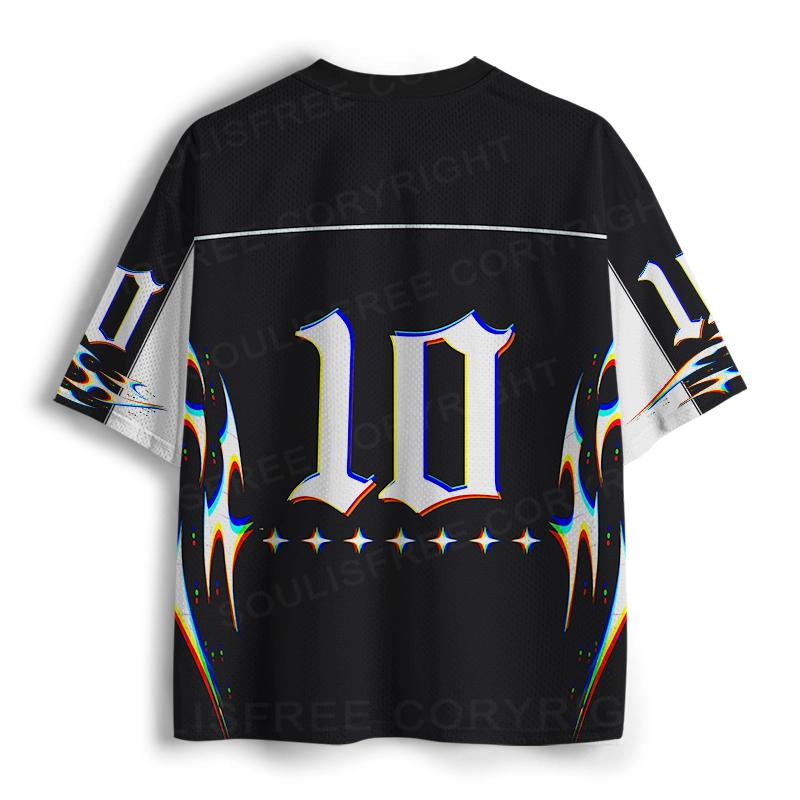 Soulisfree NO PRESSURE NO DIAMONDS Mesh Jersey