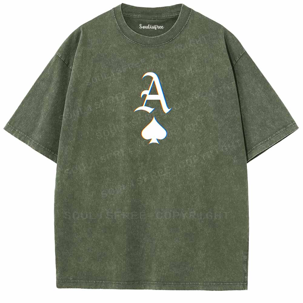 Soulisfree  Free Soul Ace Washed Tee