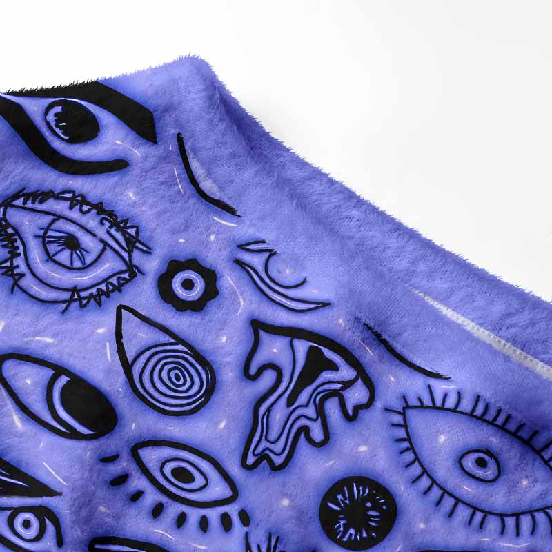 Soulisfree VISION BEYOND REALITY Women's Fuzzy Crewneck Sweater