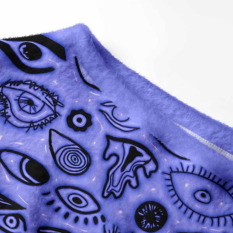 Soulisfree VISION BEYOND REALITY Women's Fuzzy Crewneck Sweater