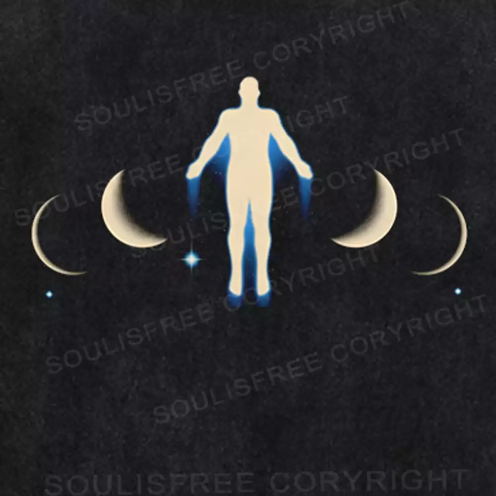 Evolve with the Moon Washed Space T-shirt