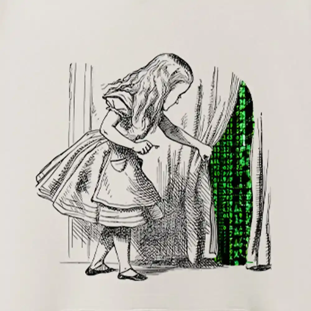 Wandering Into The Digital World Fleece Hoodie Set