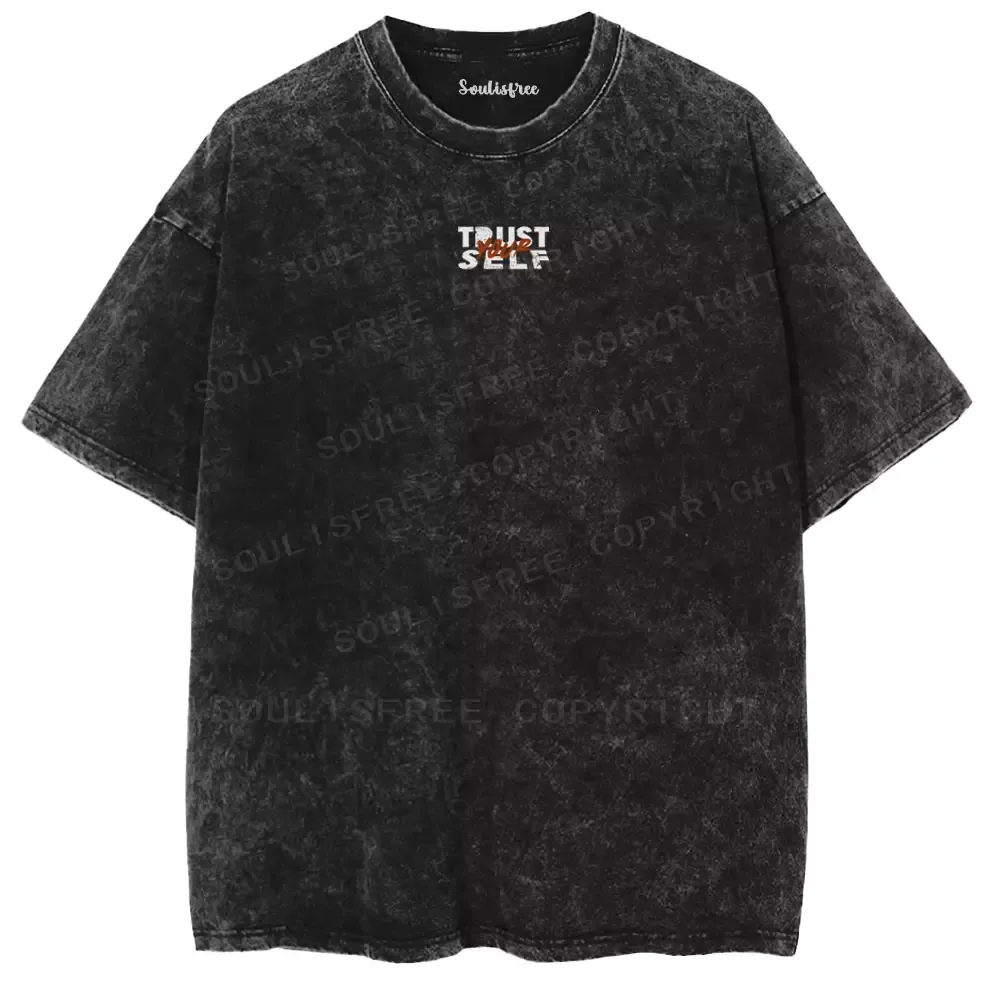 TRUST YOURSELF 1 Washed T-shirt