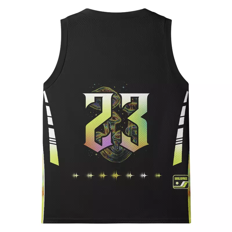 Soulisfree Psychedelic Moonphase Mushroom Mesh Tank