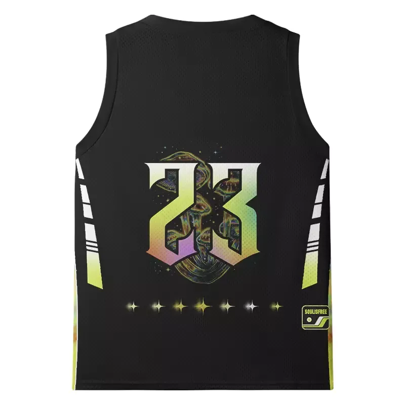 Soulisfree Psychedelic Moonphase Mushroom Mesh Tank