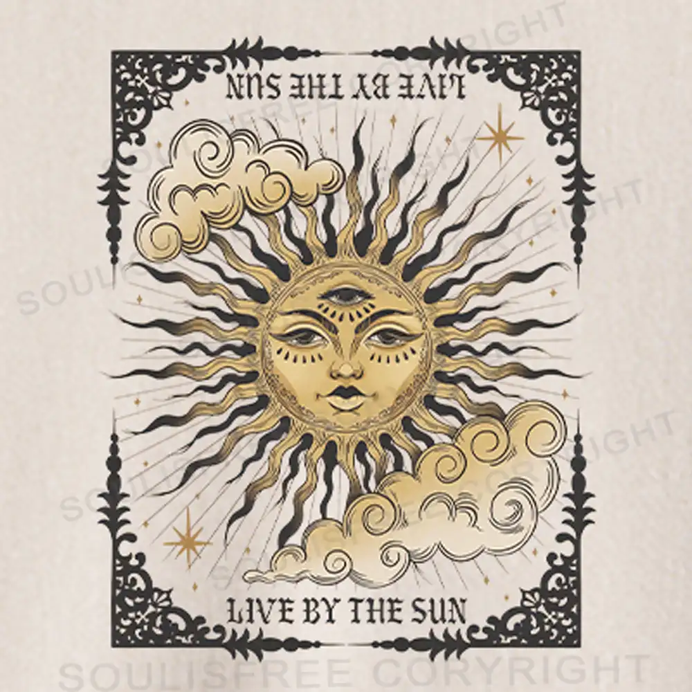 Living By The Sun Basic Washed T-shirt