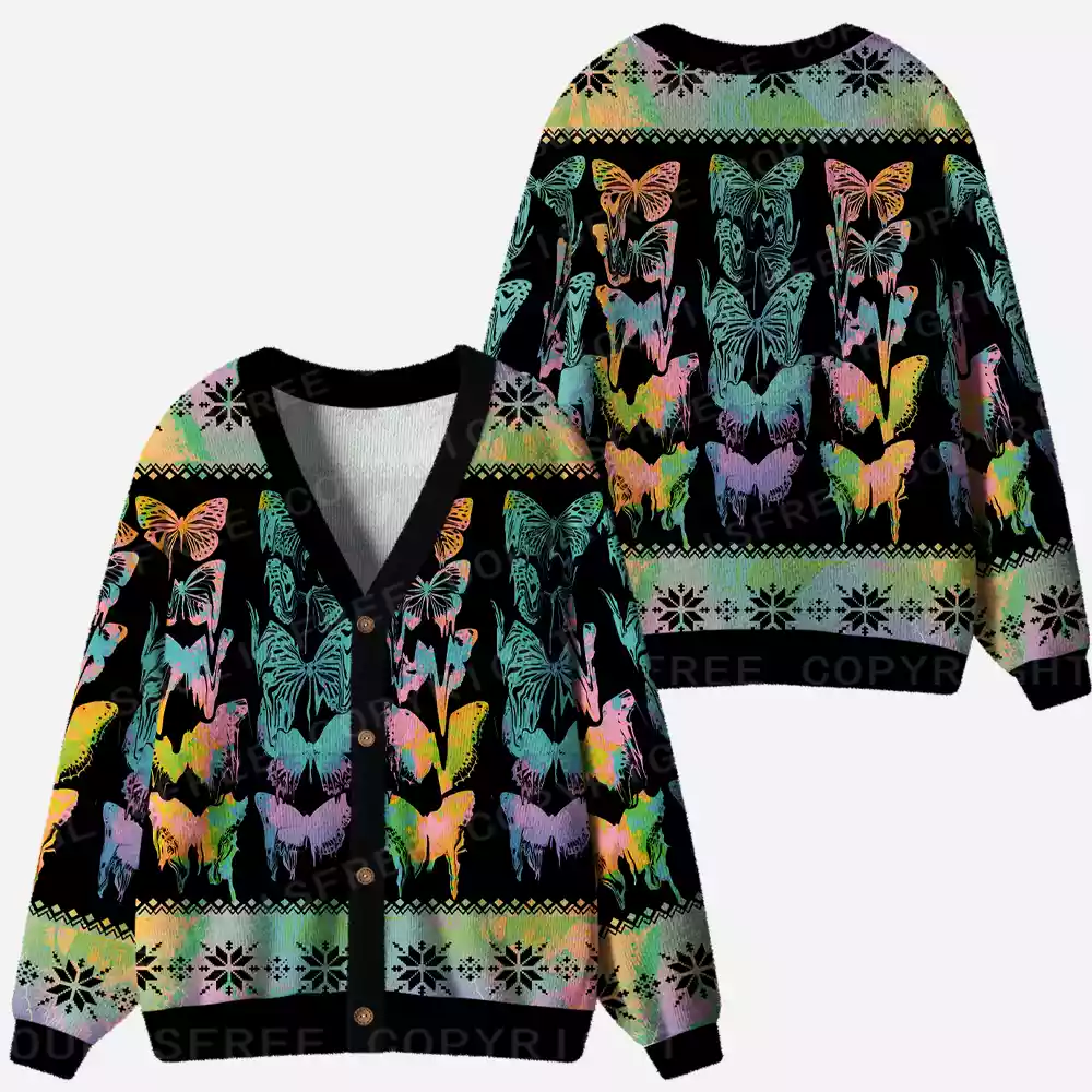 Wings of Wonder Ugly Cardigan Sweaters