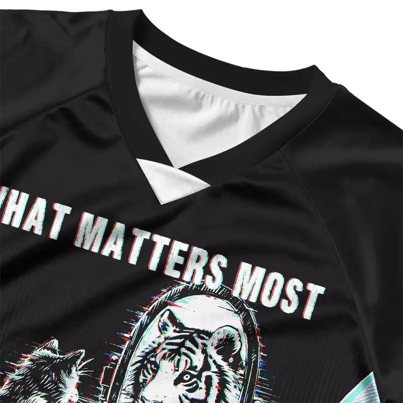 Soulisfree WHAT MATTERS MOST IS HOW YOU SEE YOURSELF Cropped Jersey