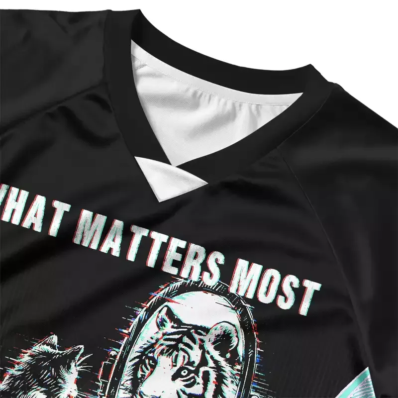 Soulisfree WHAT MATTERS MOST IS HOW YOU SEE YOURSELF Cropped Jersey