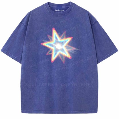 Soulisfree Neon Soul Starlight Washed Tee